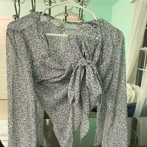 princess Polly tie crop top